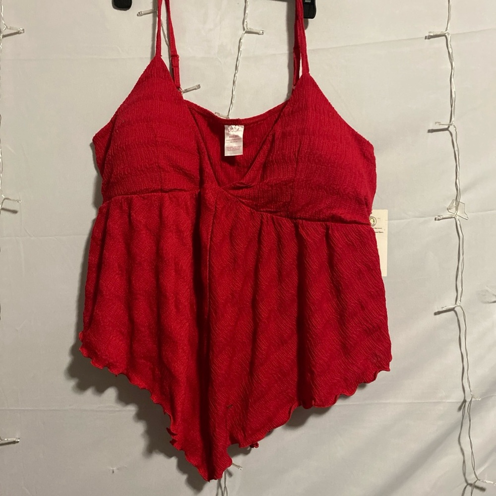 Red Women's Top